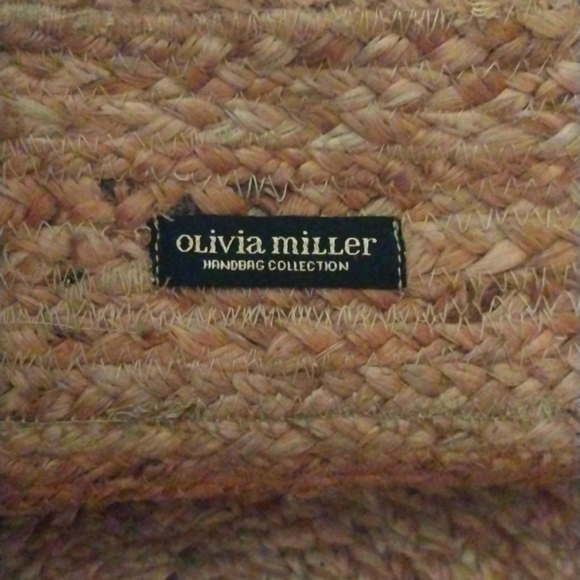 ⭐️ Host Pick ⭐️ NWOT Olivia Miller Stylish Woven Tote Bag with Square Handle - Picture 6 of 8